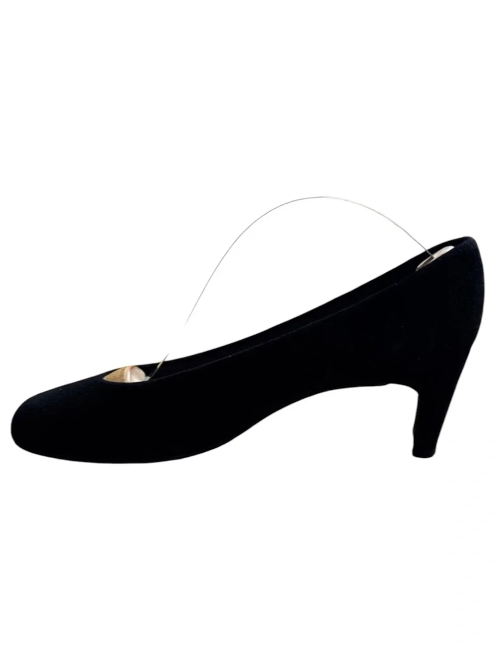 Stuart Weitzman Black Suede Classic Pumps Heels Size 7